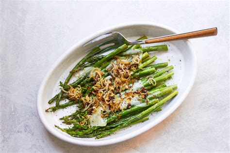 simple-roasted-asparagus-with-shallots-and-parmesan image