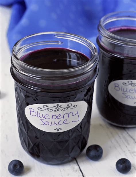 homemade-blueberry-sauce-family-food-on-the-table image