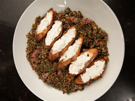 lentil-and-kielbasa-salad-recipe-ina-garten-food-network image