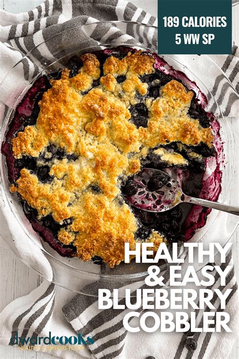 easy-blueberry-cobbler-with-frozen-blueberries image