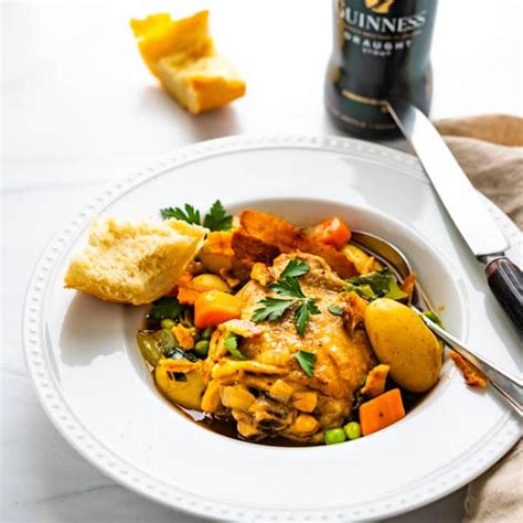 one-pot-irish-stout-braised-chicken-thighs-garlic-zest image