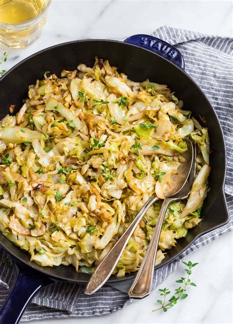 sauteed-cabbage-easy-healthy-recipe-well-plated-by image
