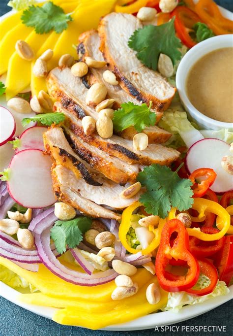 thai-red-curry-grilled-chicken-salad-a-spicy image