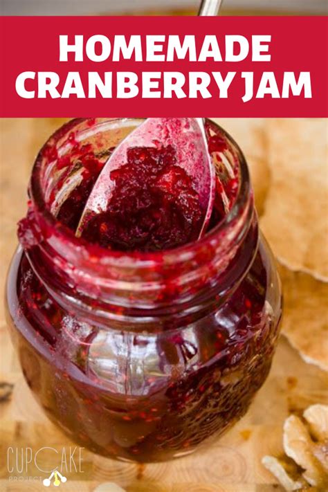 homemade-cranberry-jam-in-ten-minutes-cupcake image