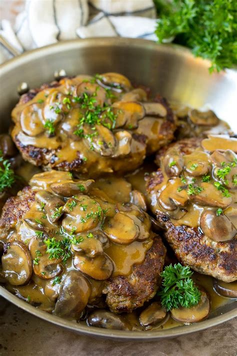 hamburger-steak-with-mushroom-gravy-dinner-at image