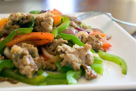 italian-sausage-and-pepper-stir-fry image