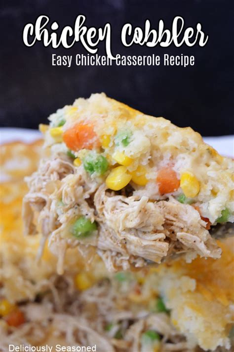 chicken-cobbler-easy-chicken-casserole image
