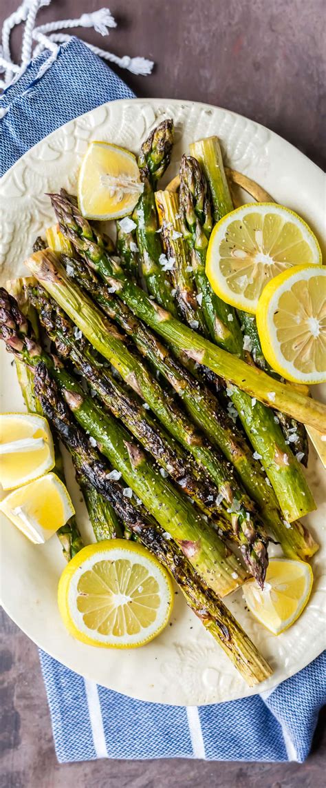 grilled-asparagus-recipe-with-lemon-butter-the image