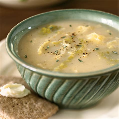 irish-colcannon-and-thyme-leaf-soup-recipe-myrecipes image
