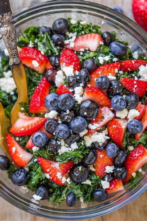 summer-kale-salad-recipe-with-blueberries image