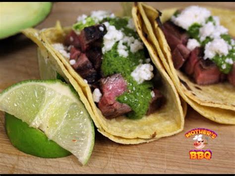 grilled-flank-steak-tacos-with-a-cilantro-chimichurri image