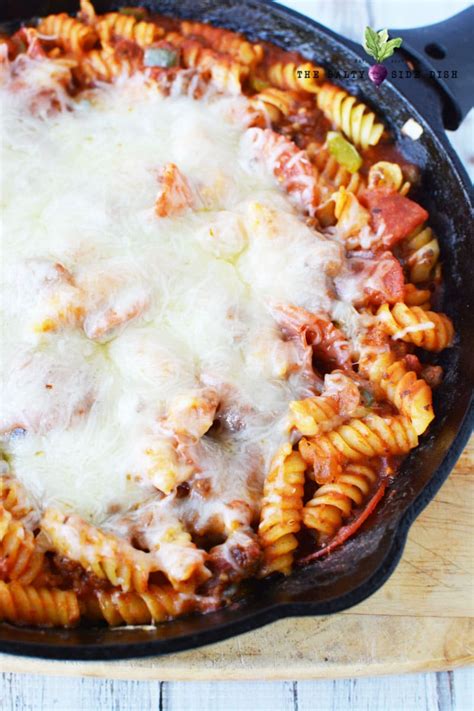 kid-friendly-pizza-casserole-in-under-30-minutes-salty image