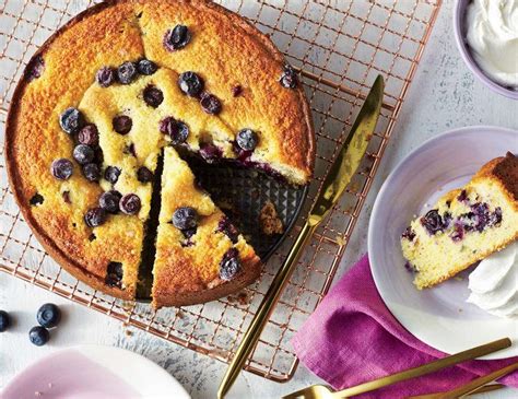 blueberry-cornmeal-cake-recipe-southern-living image