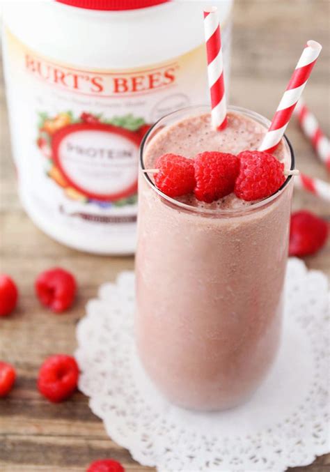 raspberry-chocolate-protein-shake-somewhat-simple image