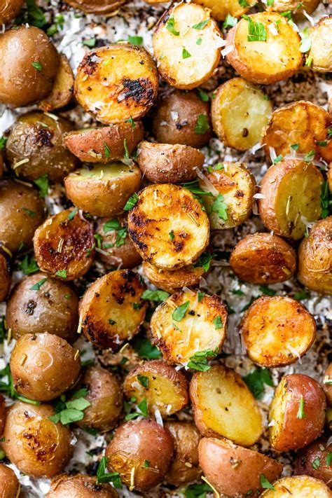 grilled-potatoes-crispy-wellplatedcom image