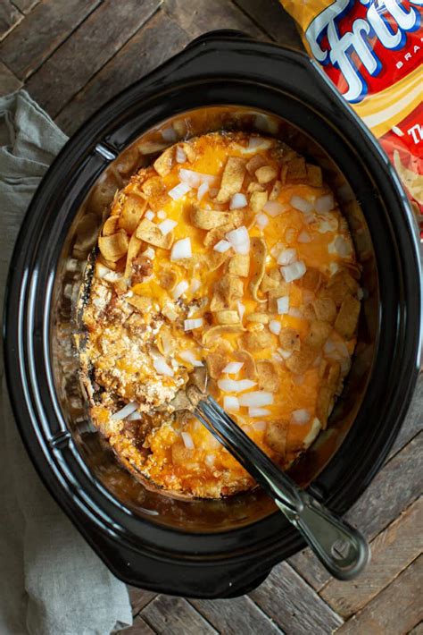 slow-cooker-chili-cheese-casserole image