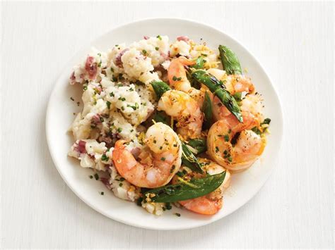 garlic-shrimp-and-potatoes-food-network-kitchen image