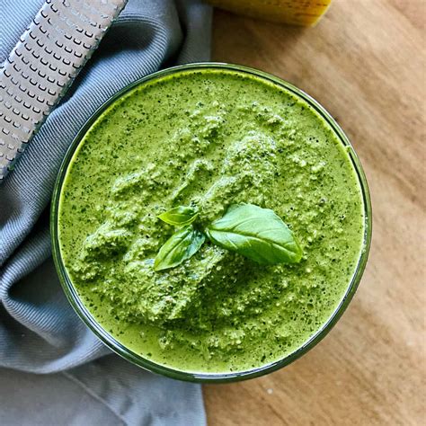 spinach-basil-pesto-with-walnuts-sip-bite-go image