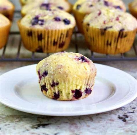 lemon-blueberry-muffin-recipe-from-scratch image