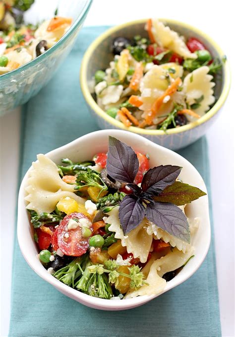 bowtie-pasta-salad-with-broccoli-feta-delightful image