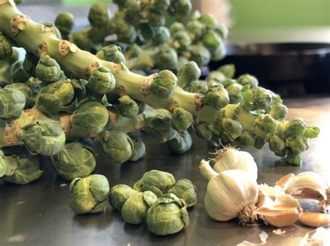 blackened-brussels-sprouts-with-garlic-perkins-good image