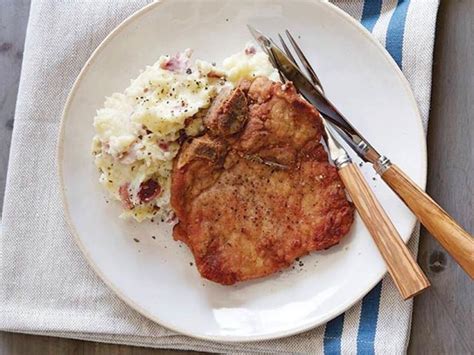pan-fried-pork-chops-recipe-ree-drummond-food image