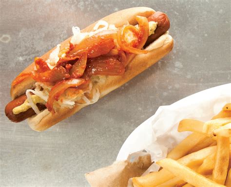 hot-dog-new-york-style-sauted-onions-recipe-food-republic image