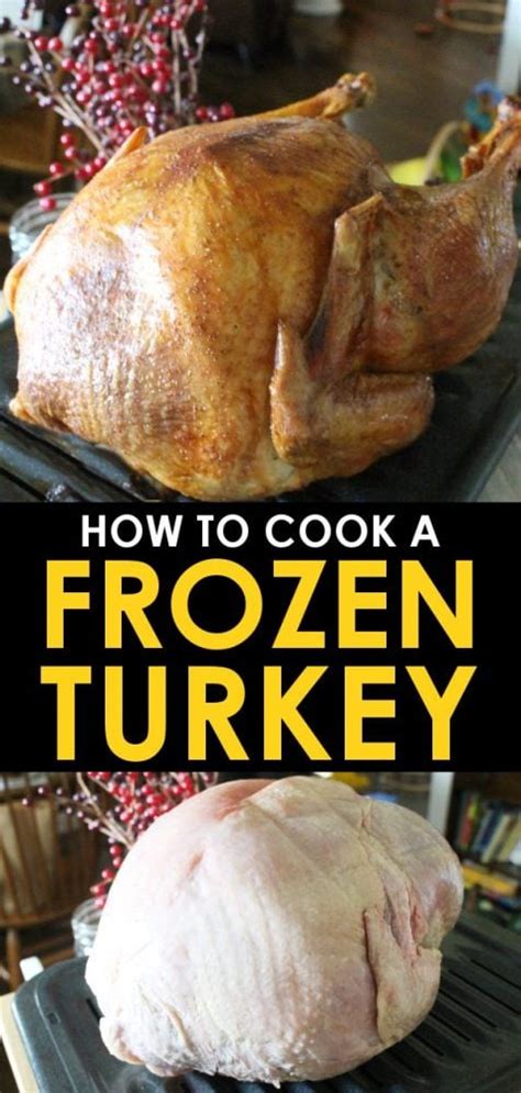how-to-cook-a-frozen-turkey-a-modern-homestead image