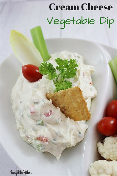 cream-cheese-vegetable-dip-savvy-in-the-kitchen image