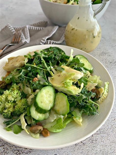 green-salad-with-lemon-thyme-vinaigrette image