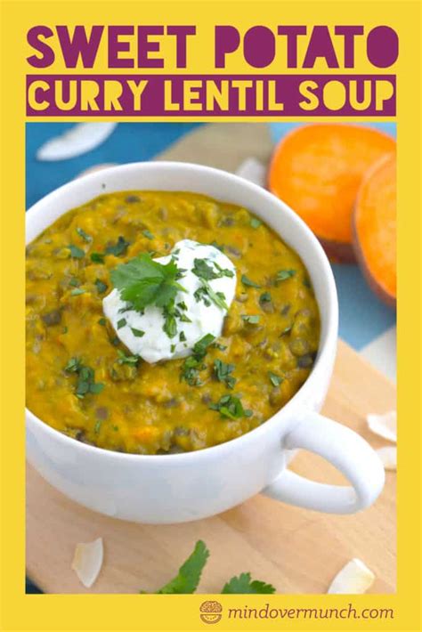 sweet-potato-coconut-curry-lentil-soup-vegetarian image