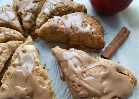 apple-scones-with-maple-cinnamon-glaze-casual image