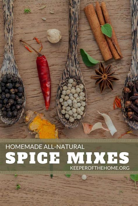 12-simple-homemade-spice-mixes-keeper-of-the-home image