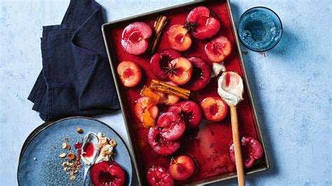 baked-spiced-plums-recipe-coles image