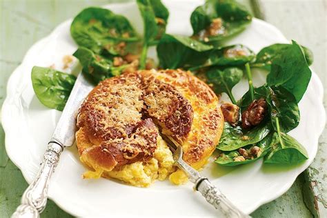 twice-baked-goats-cheese-souffls-with-spinach-and image