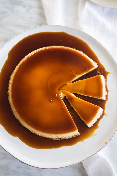 coconut-milk-flan-with-coffee-caramel-horchata-latte image