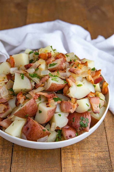 authentic-easy-german-potato-salad-with-bacon image