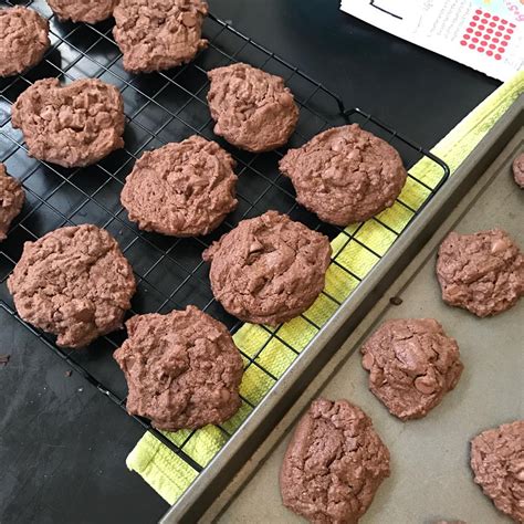 double-chocolate-mint-cookies-allrecipes image