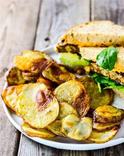 homemade-baked-potato-chips-healthier-steps image
