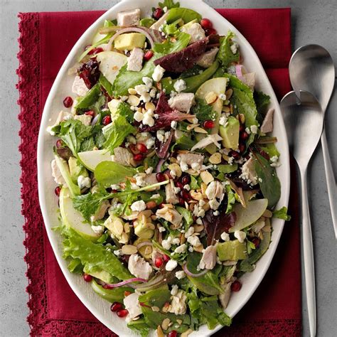 pear-harvest-salad-recipe-how-to-make-it-taste-of-home image