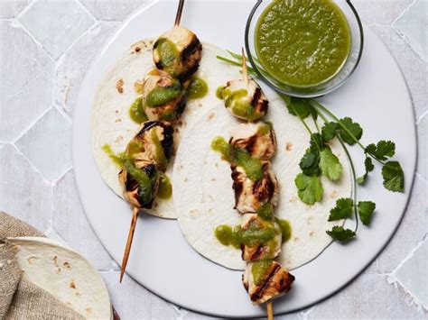 grilled-chicken-with-salsa-verde-recipe-food-network image