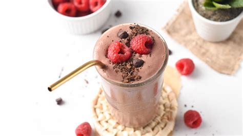 chocolate-raspberry-smoothie-sweet-as-honey image