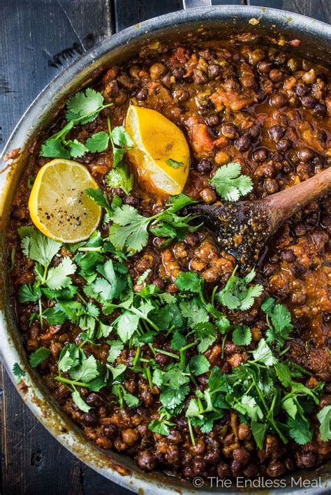 black-chana-masala-chickpea-curry-the-endless-meal image