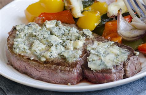 peppercorn-steak-with-herbed-blue-cheese image