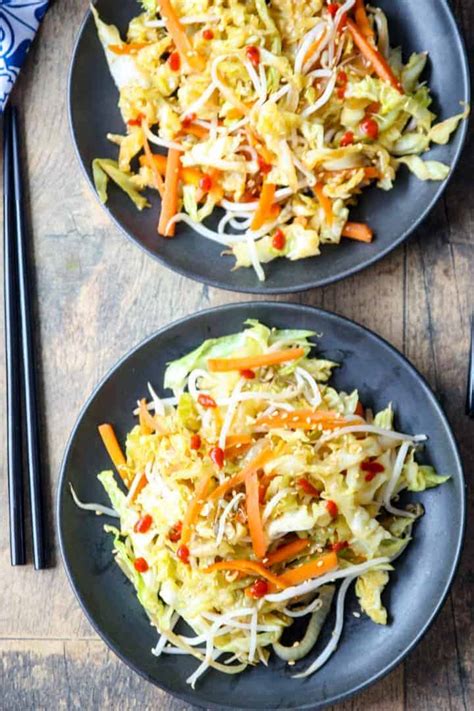 cabbage-stir-fry-recipe-asian-style-the-food-blog image