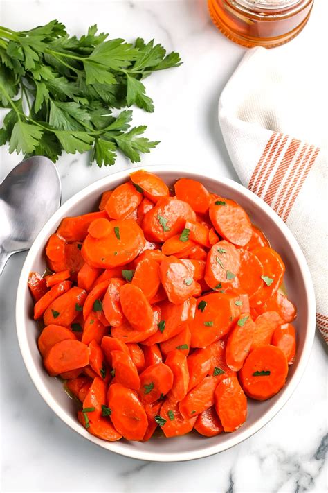 brown-sugar-and-honey-glazed-carrots image