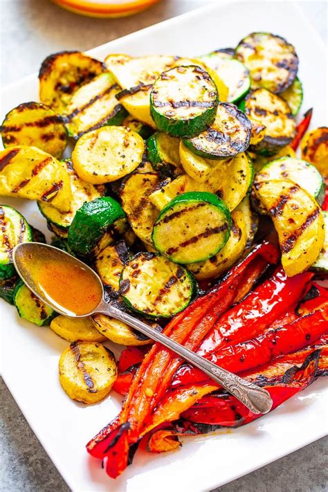 grilled-vegetables-with-smoky-honey-mustard image