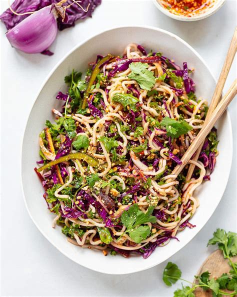 cool-and-crunchy-thai-noodle-salad-familystyle-food image
