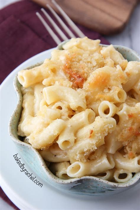 four-cheese-macaroni-and-cheese-baked-by-rachel image