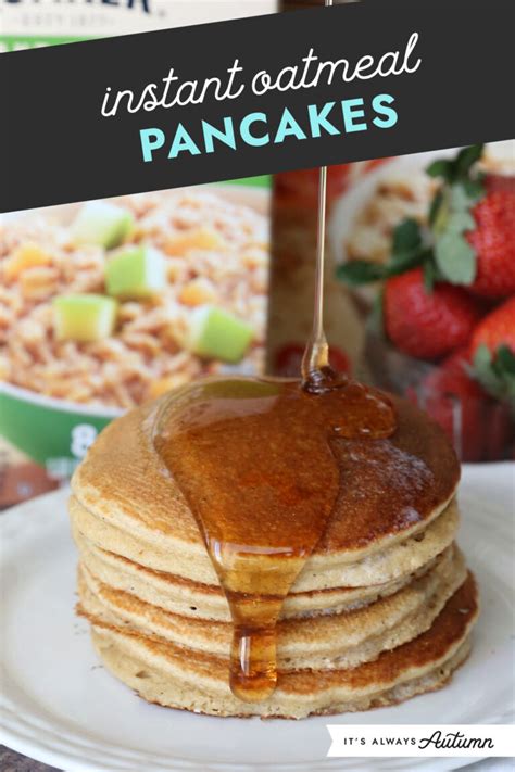 delicious-instant-oatmeal-pancakes-its-always-autumn image
